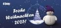 Wir wünschen ein frohes und entspanntes Weihnachtsfest!